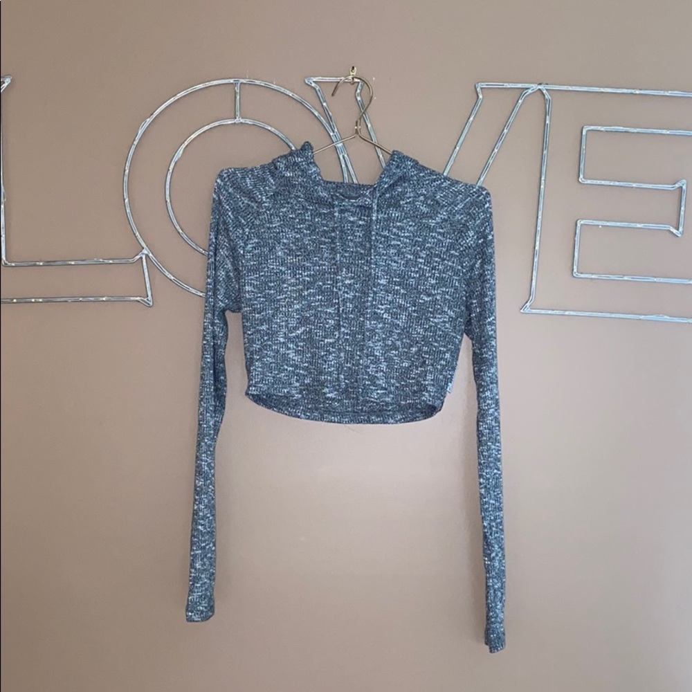 Gymshark slounge cropped hoodie